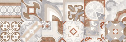 ΠΛΑΚΑΚΙ ΚΕΡΑΜΙΚΟ ΑΙΝΟΑ ΤΑΟΥΠΕ ΝΤΕΚΟΡ 25x75cm ΜΑΤ ΠΡΩΤΗΣ ΠΟΙΟΤΗΤΑΣ Τσιμέντο Καφέ Ματ