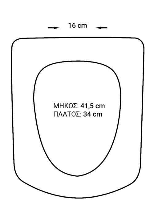 1102050036 tech ΚΑΠΑΚΙ ΛΕΚΑΝΗΣ SENSO SOFTCLOSE ΛΕΥΚΟ ROCA