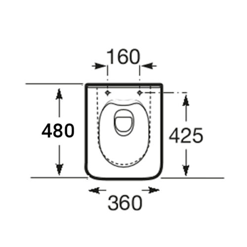 ΚΑΠΑΚΙ ΛΕΚΑΝΗΣ INSPIRA SQUARE SOFT CLOSE ΛΕΥΚΟ ROCA 6 1102050060 tech 2 ΚΑΠΑΚΙ ΛΕΚΑΝΗΣ INSPIRA SQUARE SOFT CLOSE ΛΕΥΚΟ ROCA