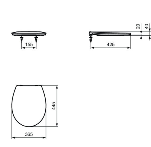 1114050004 ΚΑΠΑΚΙ ΛΕΚΑΝΗΣ SIMPLICITY ΑΠΛΟ IDEAL