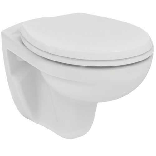1114050030 2 ΚΑΠΑΚΙ ΛΕΚΑΝΗΣ EUROVIT SOFTCLOSE ΛΕΥΚΟ IDEAL