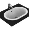 ΝΙΠΤΗΡΑΣ CONNECT 48x35cm ΟΒΑΛ ΛΕΥΚΟΣ ΕΝΘΕΤΟΣ IDEAL