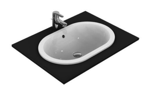 ΝΙΠΤΗΡΑΣ CONNECT 48x35cm ΟΒΑΛ ΛΕΥΚΟΣ ΕΝΘΕΤΟΣ IDEAL