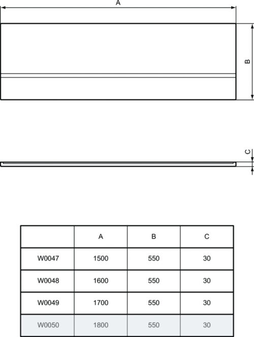 ΠΟΔΙΑ ΜΠΡΟΣΤΙΝΗ SIMPLICITY 180cm ΛΕΥΚΗ IDEAL STANDARD 8 1211040016 tech ΠΟΔΙΑ ΜΠΡΟΣΤΙΝΗ SIMPLICITY 180cm ΛΕΥΚΗ IDEAL STANDARD