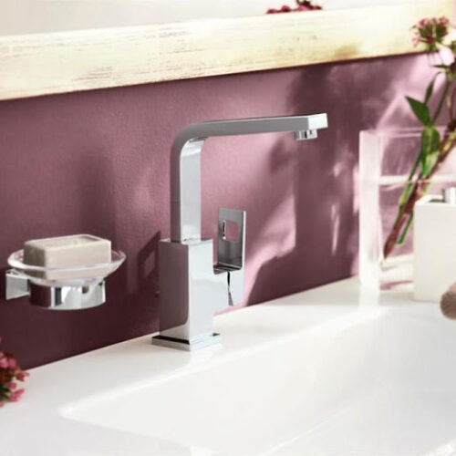 ΜΠΑΤΑΡΙΑ ΝΙΠΤΗΡΟΣ EUROCUBE 2313500E ΨΗΛΗ ΧΡΩΜΕ GROHE