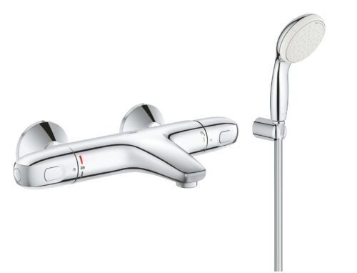 ΜΠΑΤΑΡΙΑ ΛΟΥΤΡΟΥ GROHTHERM 1000 NEW 34155 ΘΕΡΜΟΣΤΑΤΙΚΗ ΣΕΤ GROHE