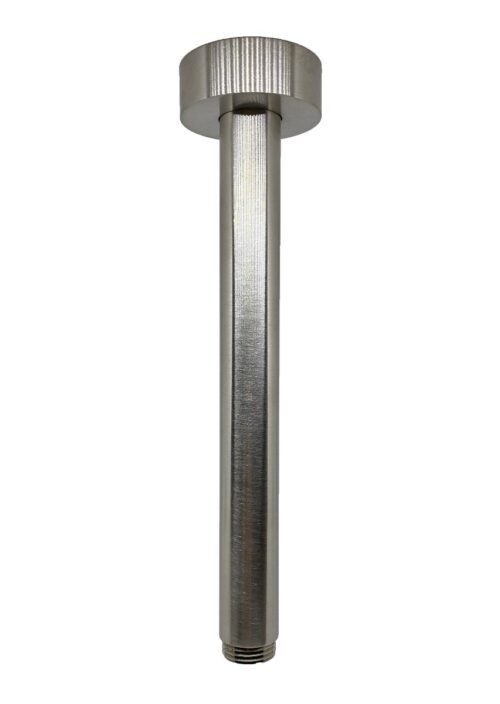 ΒΡΑΧΙΟΝΑΣ ΟΡΟΦΗΣ ΣΤΡΟΓΓΥΛΟΣ 20cm BD6047 NICKEL BRUSHED PICCADILLY