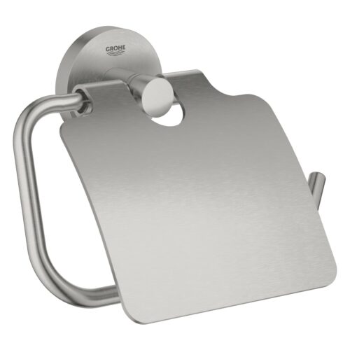 ΧΑΡΤΟΘΗΚΗ ΜΕ ΚΑΠΑΚΙ ESSENTIALS SUPERSTEEL GROHE