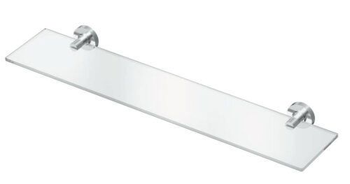 ΙΟΜ ΡΑΦΙ 60 CM ΓΥΑΛΙ ΔΙΑΦΑΝΟ ΧΡΩΜΕ IDEAL