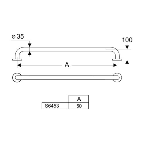 Alternative view of ΛΑΒΗ 50cm IDEAL STANDARD