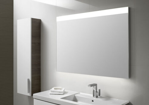 ΚΑΘΡΕΠΤΗΣ ΜΠΑΝΙΟΥ 90x80cm PRISMA COMFORT ΜΕ LED ROCA