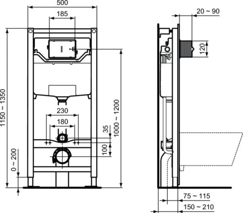 Alternative view of ΚΑΖΑΝΑΚΙ IDEAL PROSYS 120 R009467 ΕΝΤΟΙΧΙΣΜΕΝΟ ΜΕ ΠΛΑΙΣΙΟ