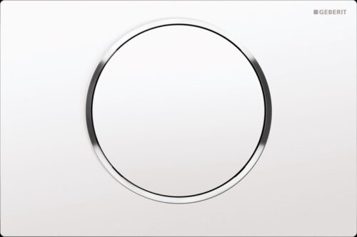 ΠΛΑΚΕΤΑ GEBERIT SIGMA 10 115.758.KJ.5 ΛΕΥΚΟ - ΧΡΩΜΕ