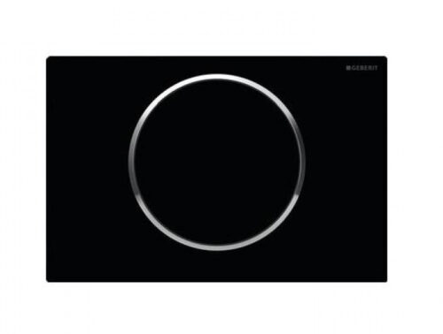 ΠΛΑΚΕΤΑ GEBERIT SIGMA 10 115.758.14.5 ΜΑΥΡΟ