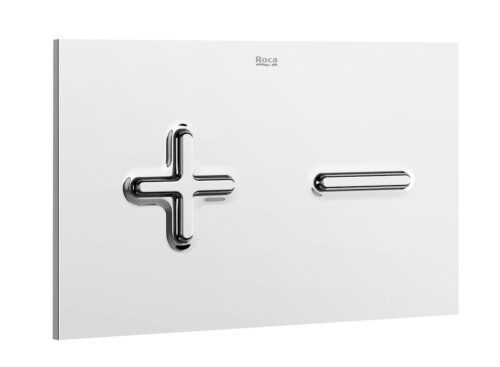 ΠΛΑΚΕΤΑ ROCA PL6 DUAL A890085001 ΓΥΑΛΙΣΤΕΡΗ ΧΡΩΜΕ