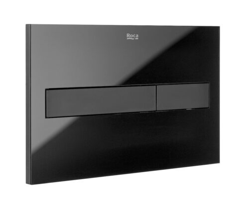 ΠΛΑΚΕΤΑ ROCA PL7 DUAL A890088308 ΓΥΑΛΙ ΜΑΥΡΟ