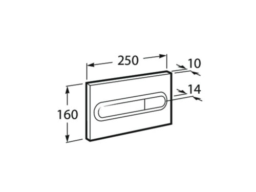 ΠΛΑΚΕΤΑ ROCA PL1 DUAL A890095000 ΓΥΑΛΙΣΤΕΡΗ ΛΕΥΚΗ 8 2203020140 tech ΠΛΑΚΕΤΑ ROCA PL1 DUAL A890095000 ΓΥΑΛΙΣΤΕΡΗ ΛΕΥΚΗ