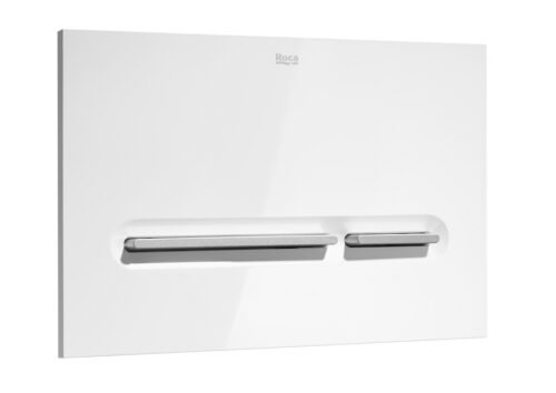 ΠΛΑΚΕΤΑ ROCA PL5 DUAL COMBI A890099005 ΓΥΑΛΙΣΤΕΡΗ ΛΕΥΚΗ - ΧΡΩΜΕ