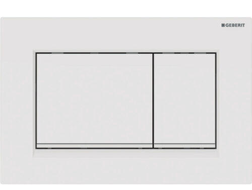 ΠΛΑΚΕΤΑ GEBERIT SIGMA 30 DUAL FLUSH 115.883.11.1 ΛΕΥΚΗ ΓΥΑΛΙΣΤΕΡΗ