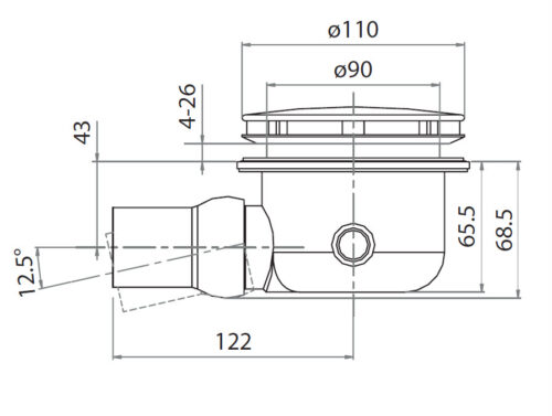 Alternative view of ΒΑΛΒΙΔΑ ΝΤΟΥΖΙΕΡΑΣ ST6590 Φ90 CGS