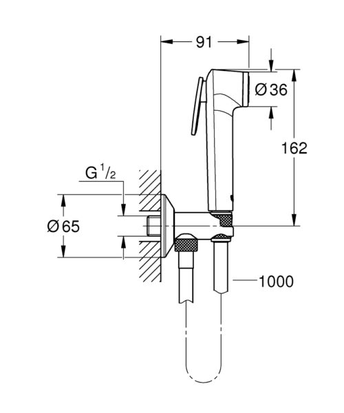 ΣΕΤ ΤΗΛΕΦΩΝΟ ΜΠΙΝΤΕ ΚΙΤ 26358 GROHE 6 4002040018 tech ΣΕΤ ΤΗΛΕΦΩΝΟ ΜΠΙΝΤΕ ΚΙΤ 26358 GROHE