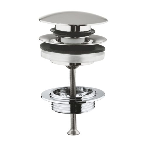 ΒΑΛΒΙΔΑ ΝΙΠΤΗΡΟΣ ΠΑΤΗΤΗ CLICK CLACK SUPER STEEL GROHE