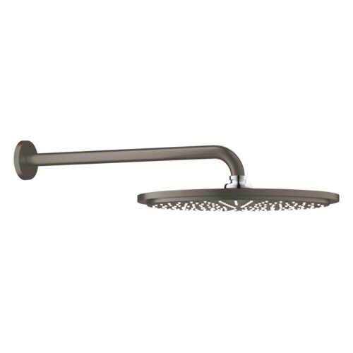 ΚΕΦΑΛΗ ΚΑΙ ΒΡΑΧΙΟΝΑΣ ΤΟΙΧΟΥ 38cm 26066 BRUSHED HARD GRAPHITE GROHE
