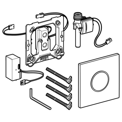 4004010135 tech2 ΦΩΤΟΚΥΤΤΑΡΟ ΟΥΡΗΤΗΡΙΟΥ GEBERIT TYPE 10 116.025.SN.1 INOX ΜΑΤ