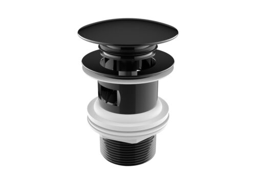 ΒΑΛΒΙΔΑ ΝΙΠΤΗΡΟΣ ΠΑΤΗΤΗ CLICK CLACK AQUA Φ65 ΜΑΥΡΗ ROCA