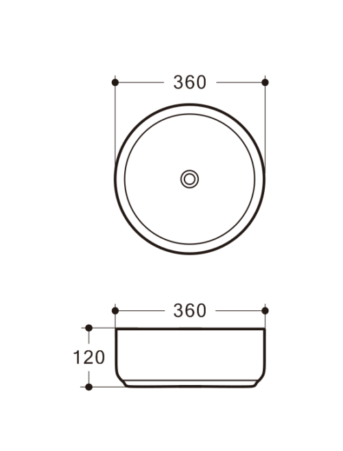 Alternative view of ΝΙΠΤΗΡΑΣ MP GA-4016B(BG) Φ36 ΣΤΡΟΓΓΥΛΟΣ ΣΚΟΥΡΟ ΠΡΑΣΙΝΟ ΜΑΤ ΕΛΕΥΘΕΡΗΣ ΤΟΠΟΘΕΤΗΣΗΣ PICCADILLY