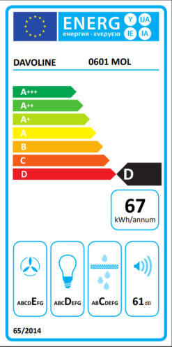 davo olympia 160 energy 1 ΑΠΟΡΡΟΦΗΤΗΡΑΣ ΑΠΛΟΣ DAVOLINE OLYMPIA 160 ST 1M BR ΚΑΦΕ