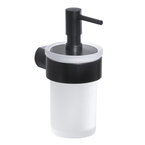 DISPENSER ΤΟΙΧΟΥ PIRINEI PI81 ΓΥΑΛΙ ΜΑΥΡΟ GEDY