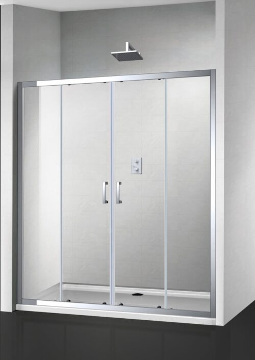 ΚΑΜΠΙΝΑ ΙΣΙΑ 170-175x185cm FA514 PICCADILLY ΚΡΥΣΤΑΛΛΟ ΔΙΑΦΑΝΟ