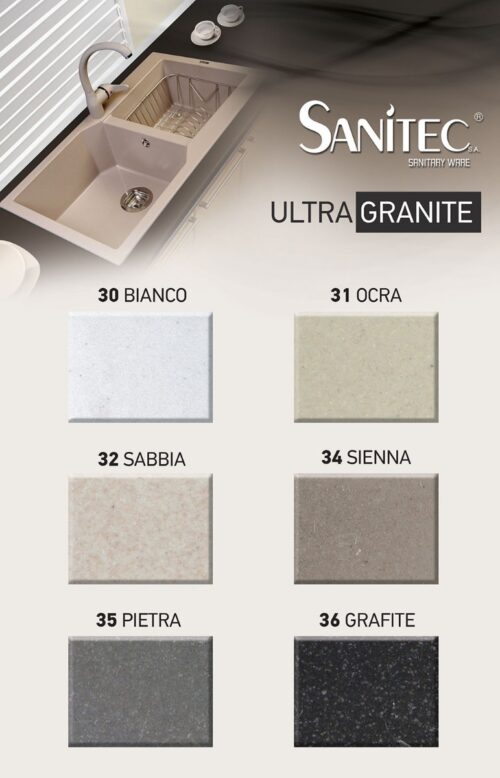 xromatologio ultra stand 1 3 ΝΕΡΟΧΥΤΗΣ ΓΡΑΝΙΤΗ 79x50cm ULTRA GRANITE 808 1B SABBIA SANITEC