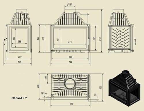 Alternative view of KRATKI OLIWIA ΔΕΞΙΑ ΓΩΝΙΑ 18KW / 150-180m2 ΕΝΕΡΓΕΙΑΚΟ ΤΖΑΚΙ ΑΕΡΟΘΕΡΜΟ ΜΑΝΤΕΜΕΝΙΟ