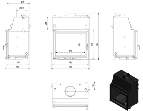 Alternative view of KRATKI AMELIA/PW ΙΣΙΟ 28KW / 250-300m2 ΤΖΑΚΙ ΛΕΒΗΤΑΣ ΚΛΕΙΣΤΟΥ ΔΟΧΕΙΟΥ ΔΙΑΣΤΟΛΗΣ