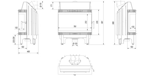 Alternative view of KRATKI BLANKA 670/570 ΤΡΙΩΝ ΟΨΕΩΝ 11KW (90-140Μ2) ΕΝΕΡΓΕΙΑΚΟ ΤΖΑΚΙ ΑΕΡΟΘΕΡΜΟ ΜΕ ΕΠΕΝΔΥΣΗ ACUMOTTE ΚΑΙ ΑΝΟΙΓΟΜΕΝΗ ΠΟΡΤΑ