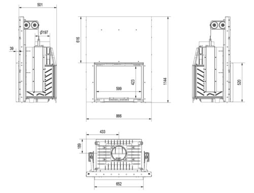 Alternative view of KRATKI ZUZIA ΙΣΙΟ ΣΥΡΟΜΕΝΗ ΠΟΡΤΑ 16KW / 140-160m2 ΕΝΕΡΓΕΙΑΚΟ ΤΖΑΚΙ ΜΑΝΤΕΜΕΝΙΟ