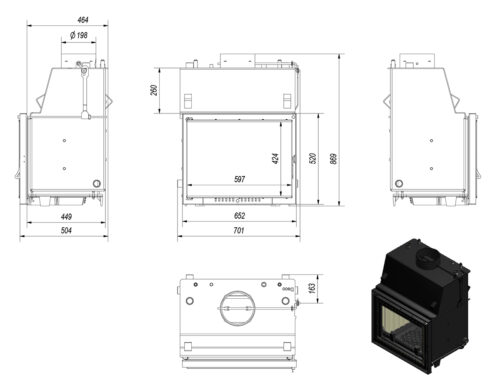 Alternative view of KRATKI ZUZIA/PW/15/W/DECO 12KW / 120-150m2 ΤΖΑΚΙ ΛΕΒΗΤΑΣ ΚΛΕΙΣΤΟΥ ΔΟΧΕΙΟΥ ΔΙΑΣΤΟΛΗΣ ΜΕ ΕΠΕΝΔΥΣΗ ACUMOTTE ΚΑΙ ΕΠΙΠΕΔΗ ΑΝΟΙΓΟΜΕΝΗ ΠΟΡΤΑ
