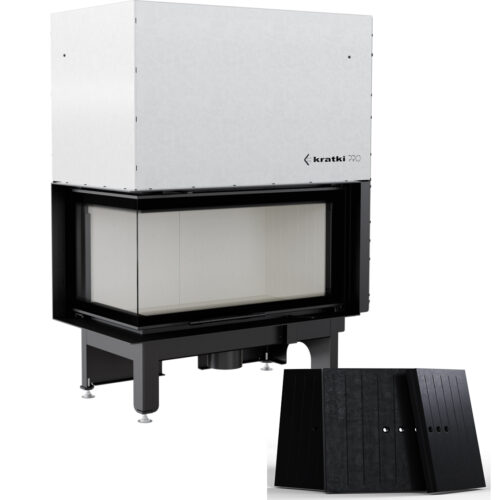 KRATKI NADIA/14/L/BS/G/BLACK ΑΡΙΣΤΕΡΗ ΓΩΝΙΑ ΣΥΡΟΜΕΝΟ ECODESIGN 14KW (120-150M2) ΕΝΕΡΓΕΙΑΚΟ ΤΖΑΚΙ ΑΕΡΟΘΕΡΜΟ ΜΕ ΜΑΥΡΑ ΚΕΡΑΜΙΚΑ TERMOTEC