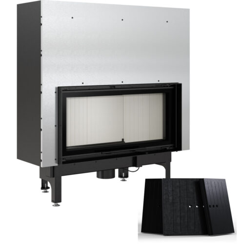 KRATKI NADIA/14/G/BLACK ΣΥΡΟΜΕΝΟ ECODESIGN 14KW (120-150M2) ΕΝΕΡΓΕΙΑΚΟ ΤΖΑΚΙ ΑΕΡΟΘΕΡΜΟ ΜΕ ΜΑΥΡΑ ΚΕΡΑΜΙΚΑ TERMOTEC