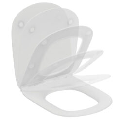 ΚΑΠΑΚΙ ΛΕΚΑΝΗΣ TESI II SOFT CLOSE SANDWICH ΛΕΥΚΟ IDEAL
