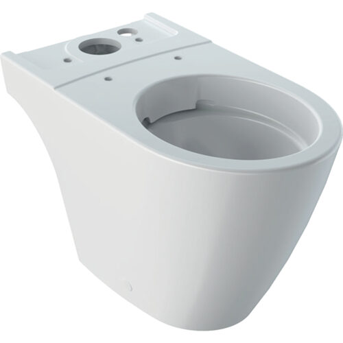 1116030010 ΛΕΚΑΝΗ ΧΑΜΗΛΗΣ ΠΙΕΣΗΣ ICON RIMFREE ΣΤΡΟΓΓΥΛΗ ΠΙΣΩ ΣΙΦΩΝΙ ΛΕΥΚΗ GEBERIT
