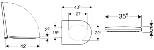 ΚΑΠΑΚΙ ΛΕΚΑΝΗΣ ACANTO SOFT CLOSE QUICK RELEASE GEBERIT 8 1116050007 tech ΚΑΠΑΚΙ ΛΕΚΑΝΗΣ ACANTO SOFT CLOSE QUICK RELEASE GEBERIT