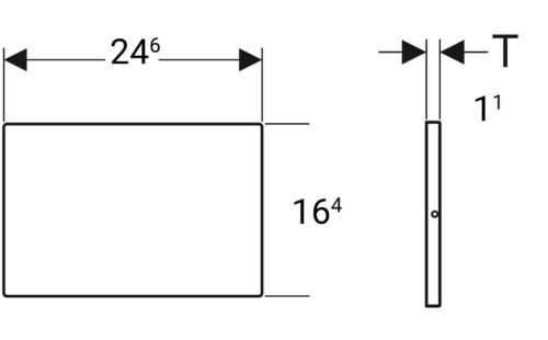 ΠΛΑΚΕΤΑ GEBERIT SIGMA 115.766.00.1 ΤΥΦΛΗ 6 115.766.00.1 tech ΠΛΑΚΕΤΑ GEBERIT SIGMA 115.766.00.1 ΤΥΦΛΗ