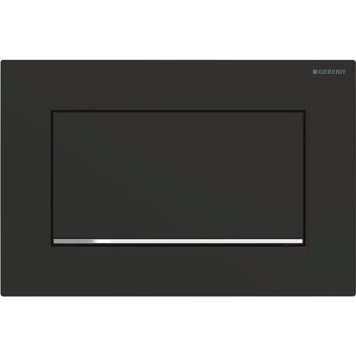 ΠΛΑΚΕΤΑ GEBERIT SIGMA 30 115.893.14.1 ΜΑΥΡΟ ΜΑΤ-ΧΡΩΜΕ