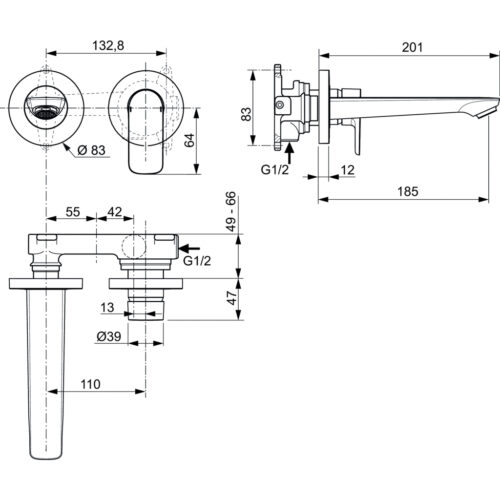 1309020084 tech ΜΠΑΤΑΡΙΑ ΝΙΠΤΗΡΟΣ ΕΝΤΟΙΧΙΖΟΜΕΝΗ CONNECT AIR ΧΡΩΜΕ IDEAL