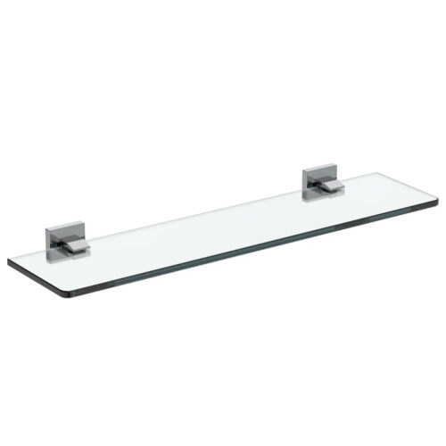 ΡΑΦΙ 52cm ΙΟΜ SQUARE ΜΑΤ ΓΥΑΛΙ ΧΡΩΜΕ IDEAL