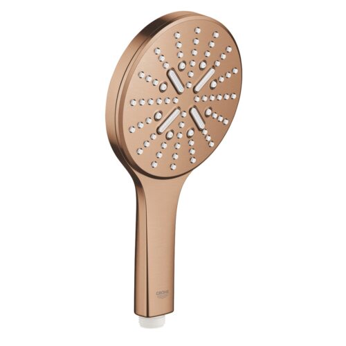 ΤΗΛΕΦΩΝΟ ΛΟΥΤΡΟΥ RAINSHOWER 130 26574DL0 BRUSHED WARM SUNSHINE GROHE