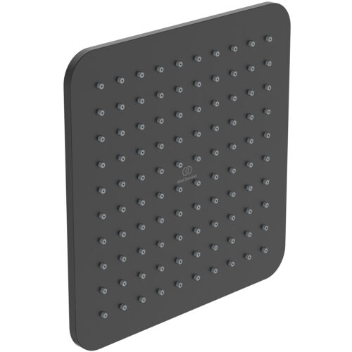 4014030012 1 ΚΕΦΑΛΗ ΝΤΟΥΖ IDEALRAIN CUBE 20cm SILK BLACK IDEAL